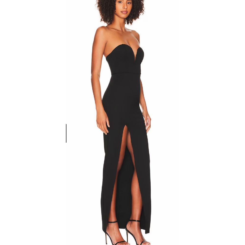 Revolve Gianna Sweetheart Slit Gown S